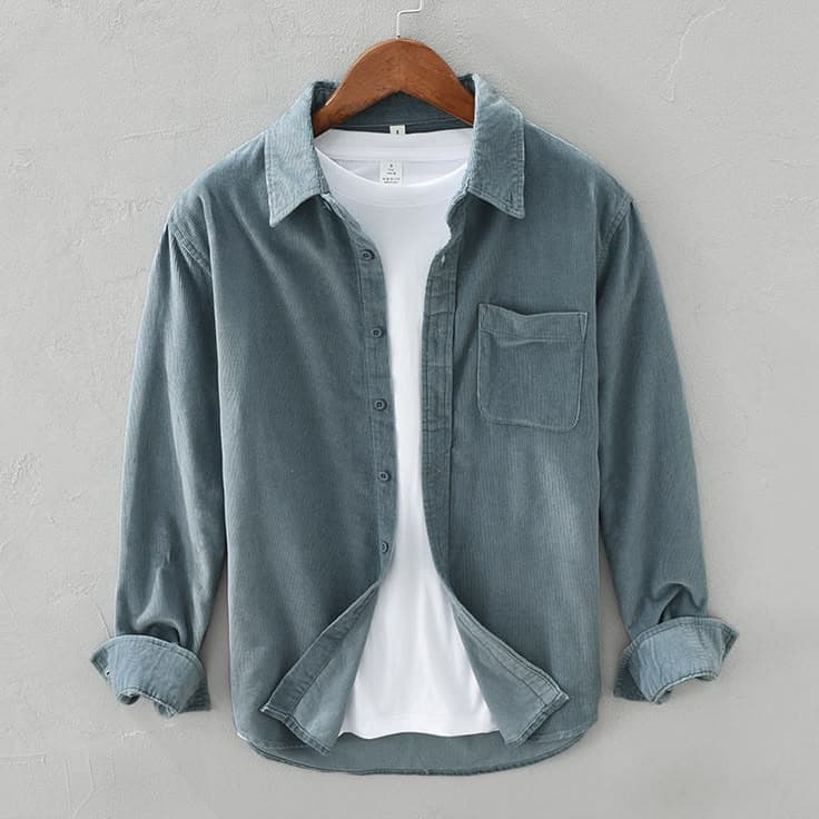 Chemise en Velours Côtelé